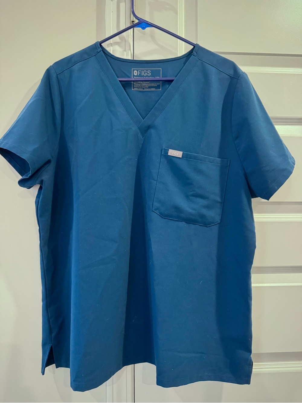 FIGS Caterina one pocket scrub top 2XL in Deep Reef